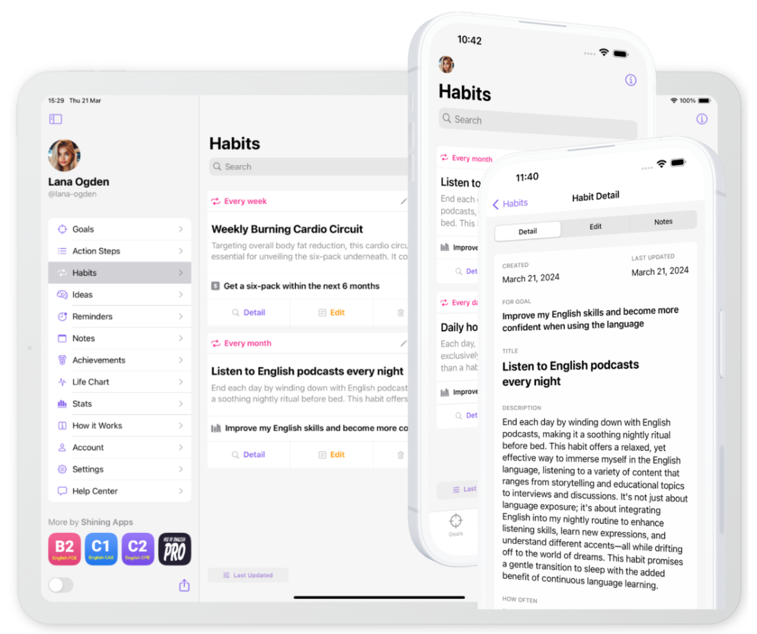 Lightmydream - Goal Planner